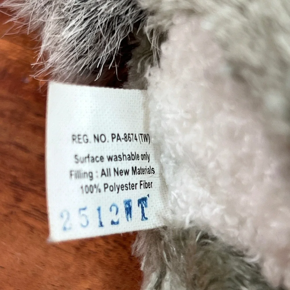 Ice Age Scrat Plush 2002 Jakks Pacific Saber Tooth Squirrel with Acorn 10 inch